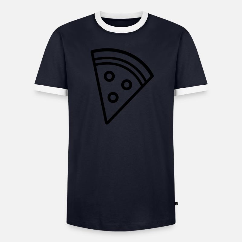 Pizza slice Men's Ringer Shirt
