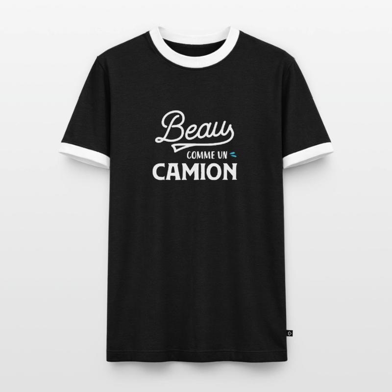 Beau comme un camion T-shirt contrasté Homme