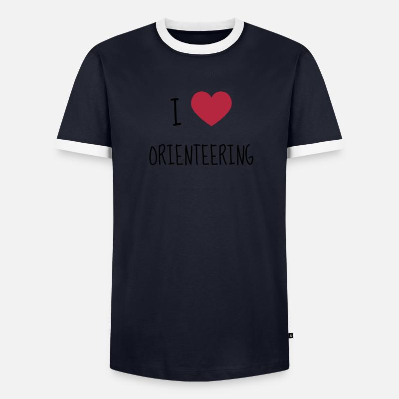 Orienteering / Orienteer / Course d'Orientation T-shirt contrasté Homme