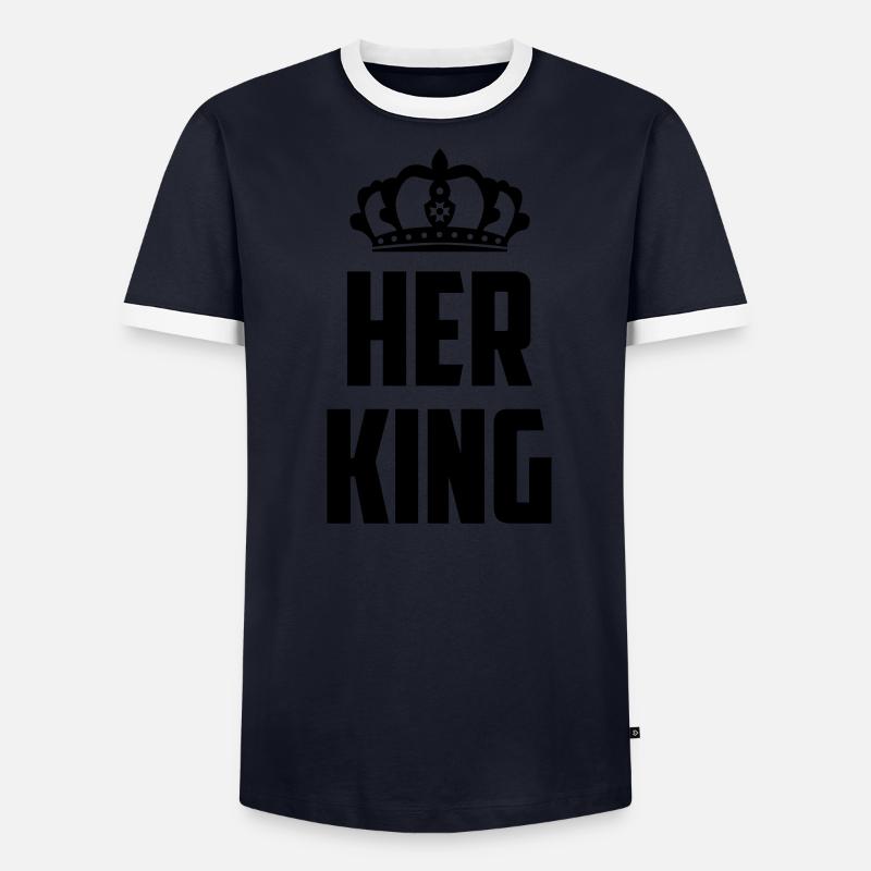 Her King T-shirt contrasté Homme