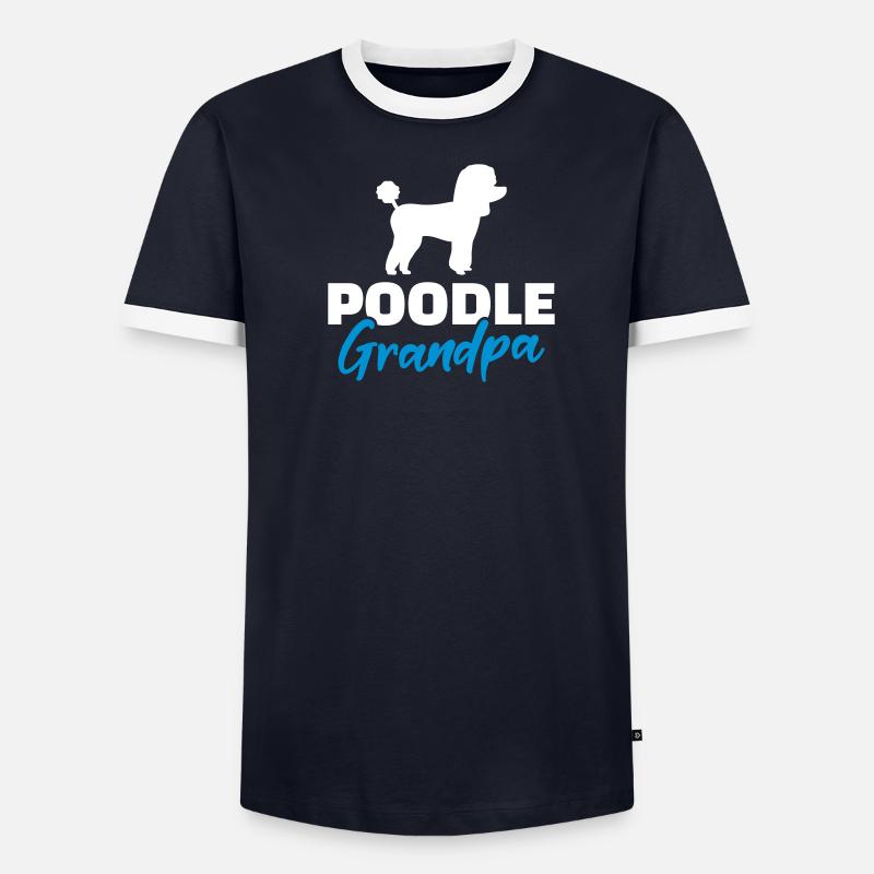 Caniche T-shirt contrasté Homme