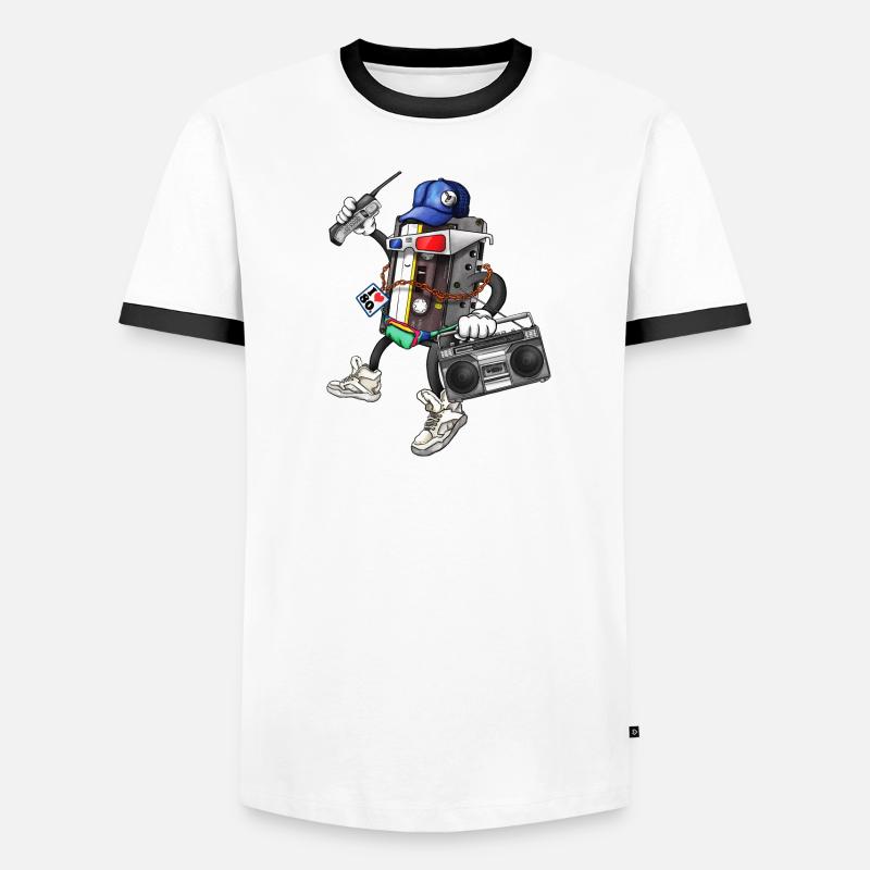 I Am The 80s T-shirt contrasté Homme