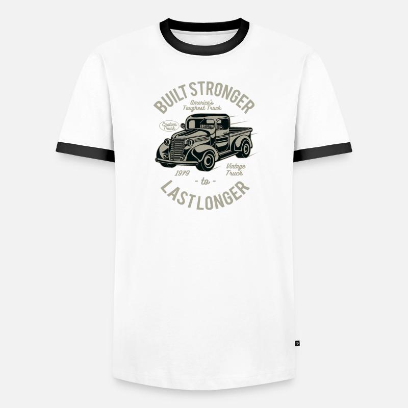 Construit plus fort T-shirt contrasté Homme