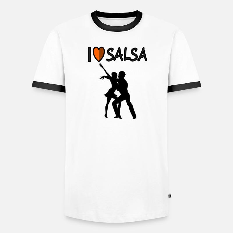 Salsa dance dancer gift gift idea dance class Men's Ringer Shirt