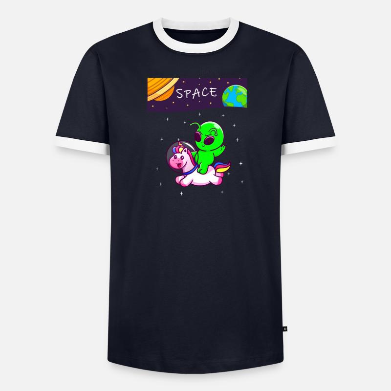 Space Men's Ringer Shirt