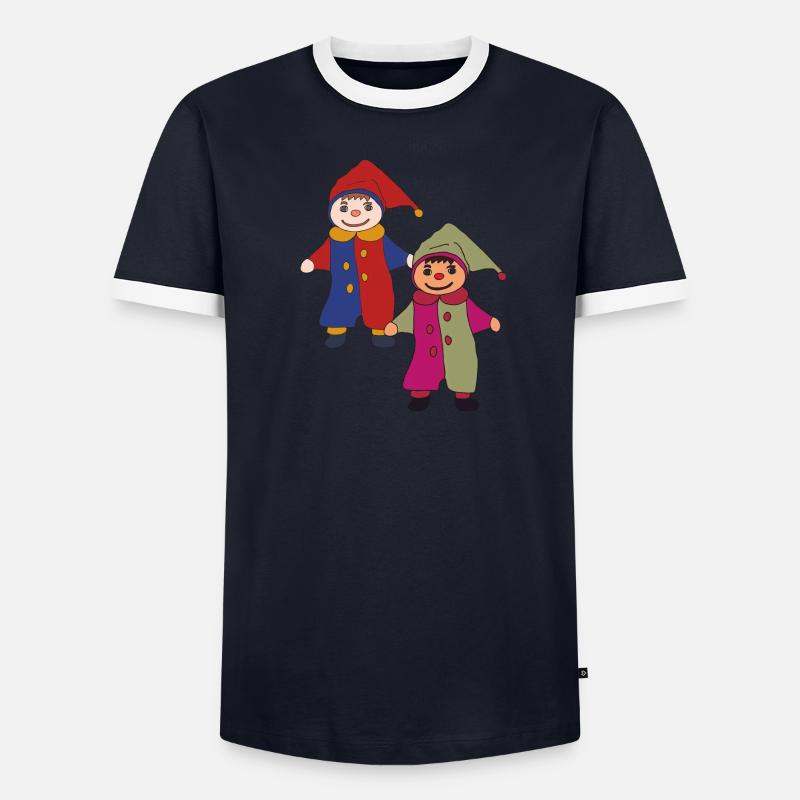 Kasper 2x T-shirt contrasté Homme