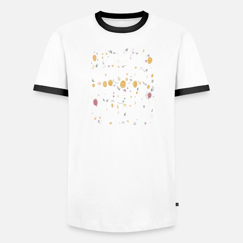 I Was Left Unsupervised Männer Kontrast-T-Shirt