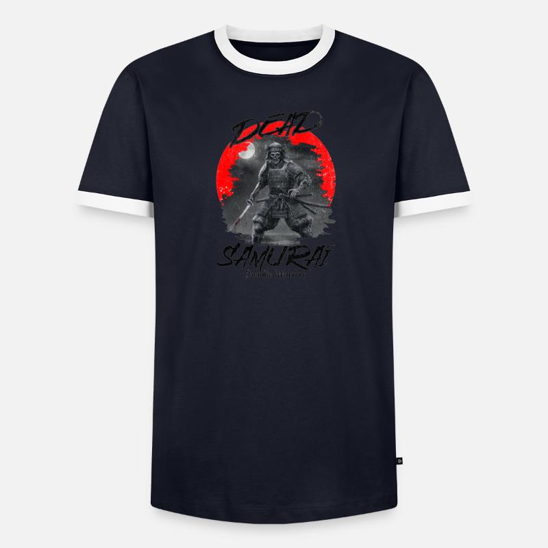 Zombie Warrior Männer Kontrast-T-Shirt