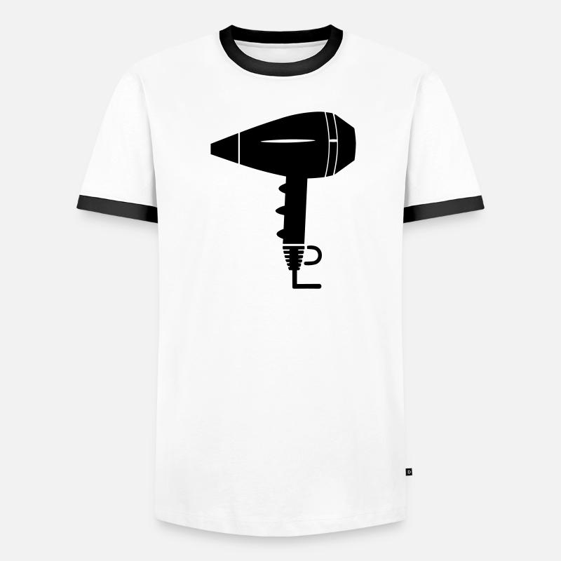 Seche cheveux T-shirt contrasté Homme