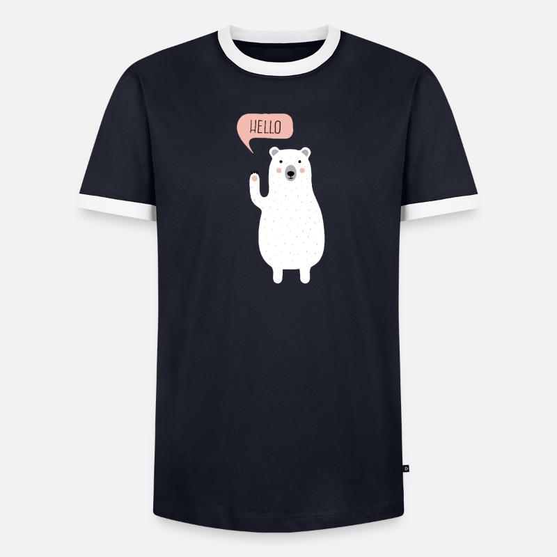 Eisbaer Hello Men's Ringer Shirt