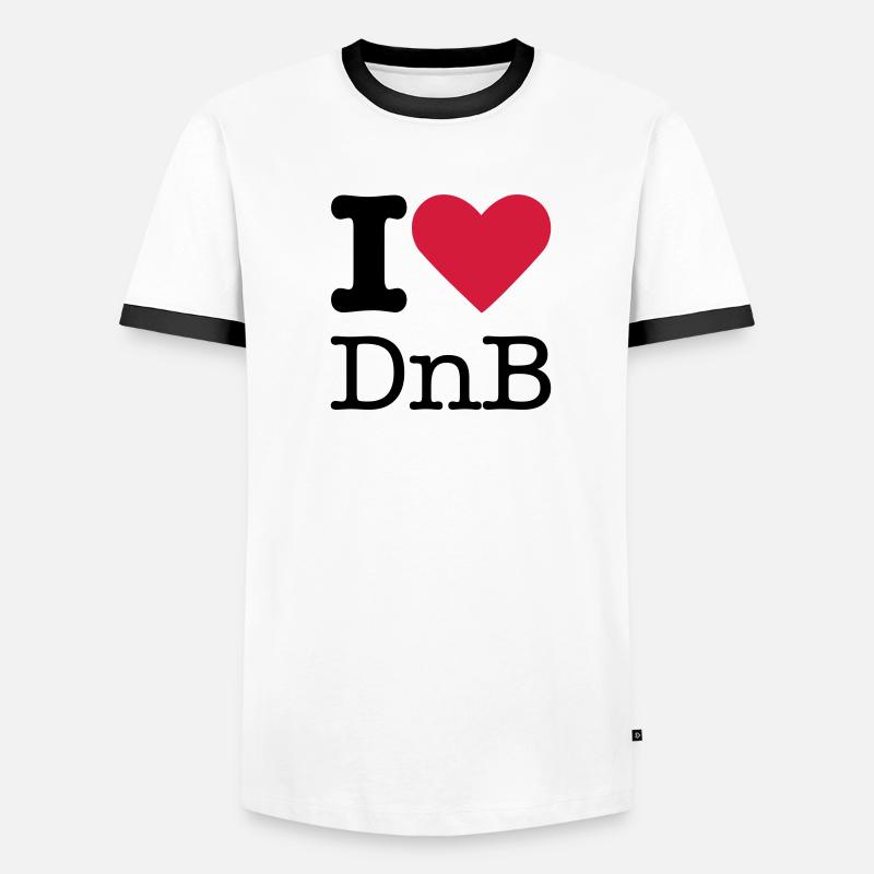 J'aime DnB T-shirt contrasté Homme