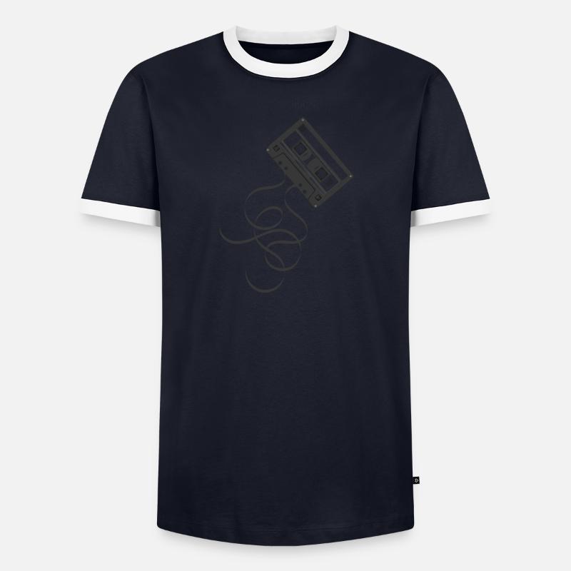 Compact Cassette Men's Ringer Shirt