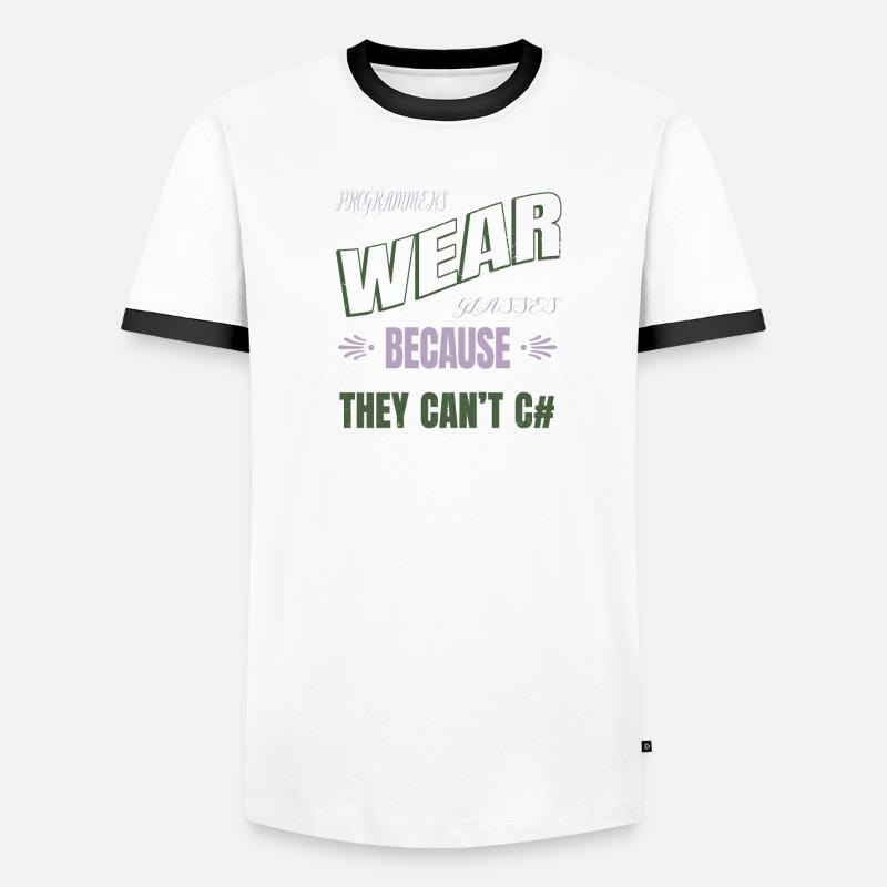 Citation de déclaration d’anniversaire du développeur Fullstack T-shirt contrasté Homme