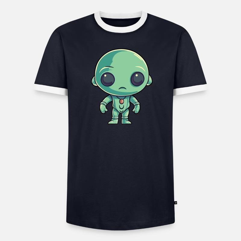 Alien T-shirt contrasté Homme