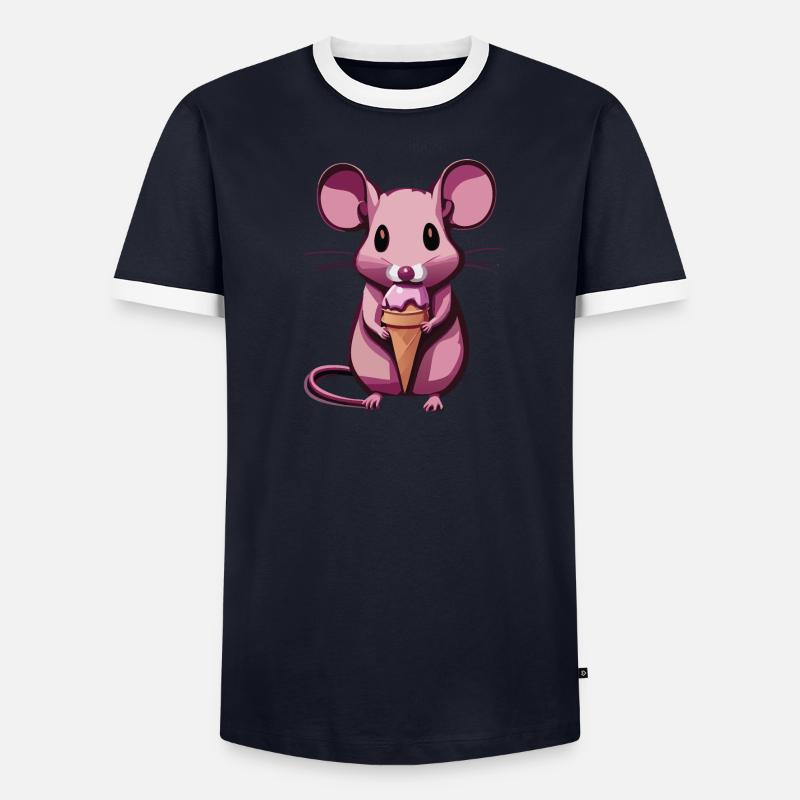 Mouse Men's Ringer Shirt