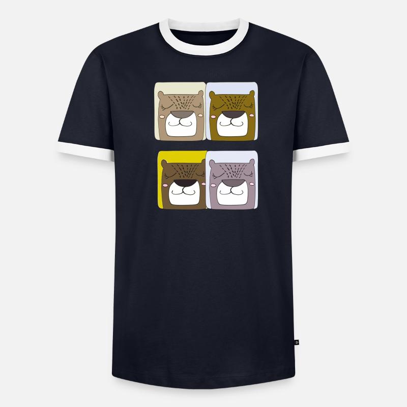 Bears 4-fold Men's Ringer Shirt