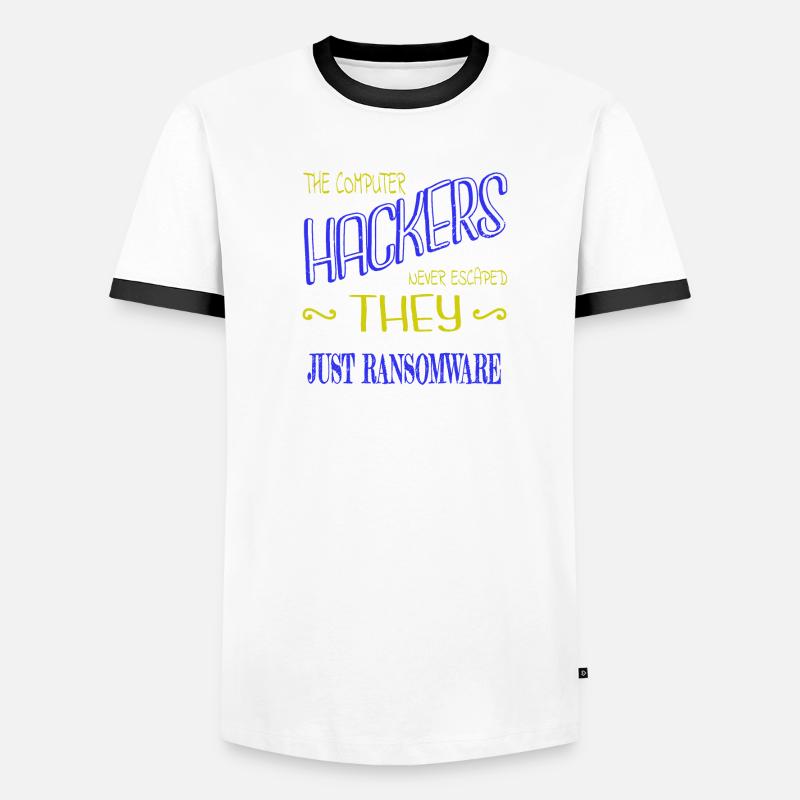 jokes encrypt statement bday glitch Men's Ringer Shirt