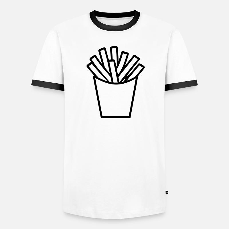 Frites T-shirt contrasté Homme