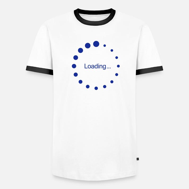 loading_circle Men's Ringer Shirt