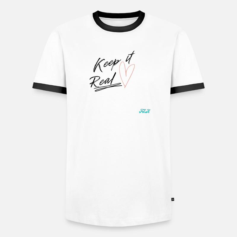 Keep it Real T-shirt contrasté Homme