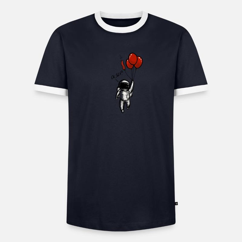 Oh Merde! T-shirt contrasté Homme