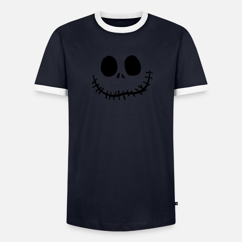 jack o'lantern Men's Ringer Shirt