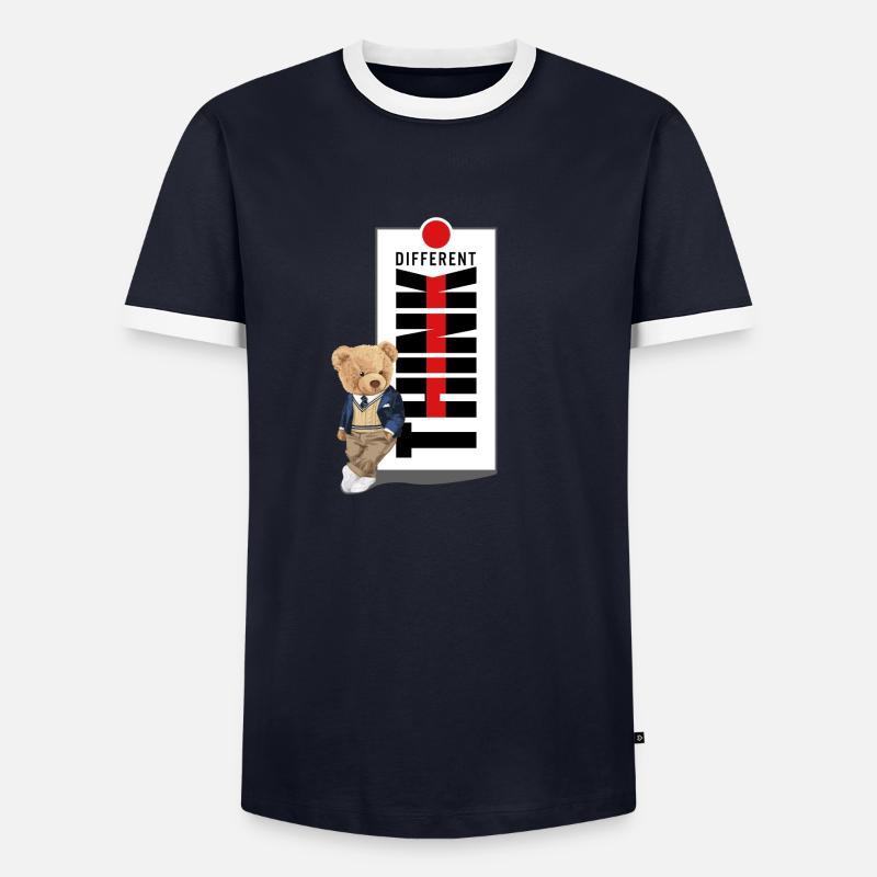 Think different. T-shirt contrasté Homme
