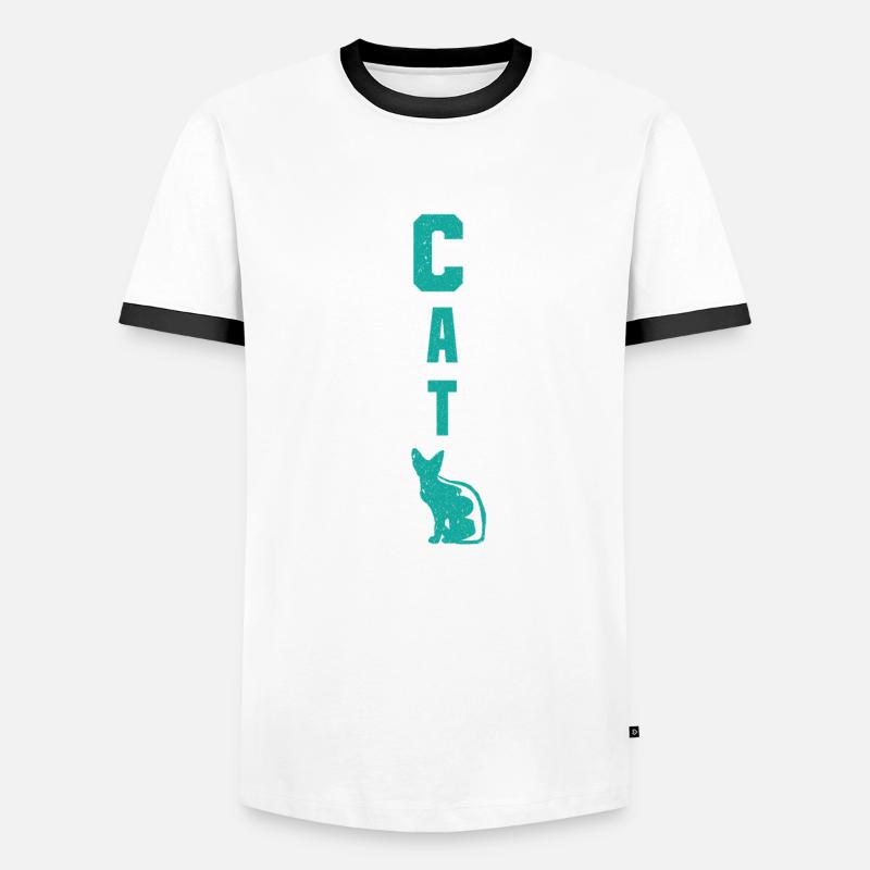 Chats Chat Chat Chat Chat Maman Mignon T-shirt contrasté Homme
