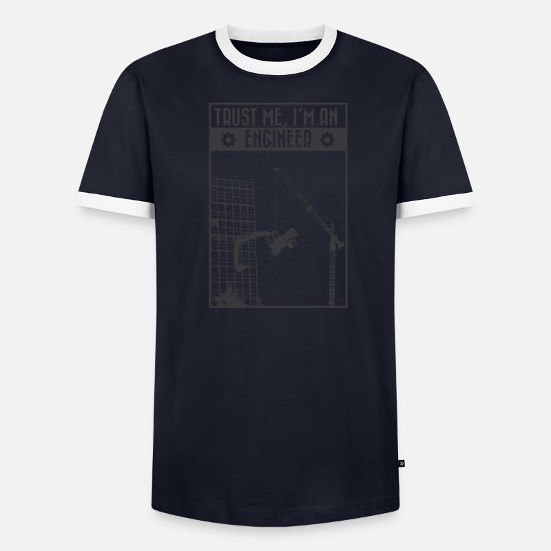 Trust me, I'm an engineer Männer Kontrast-T-Shirt