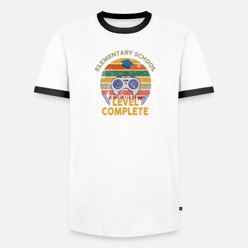 Elementary School Level Complete Men's Ringer Shirt