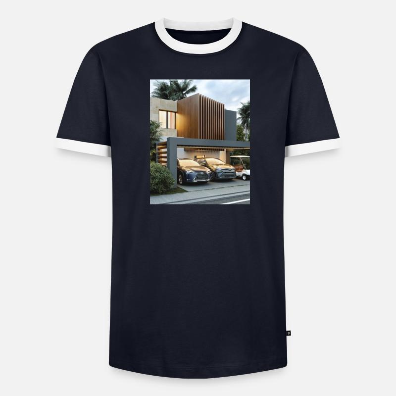 Maison T-shirt contrasté Homme