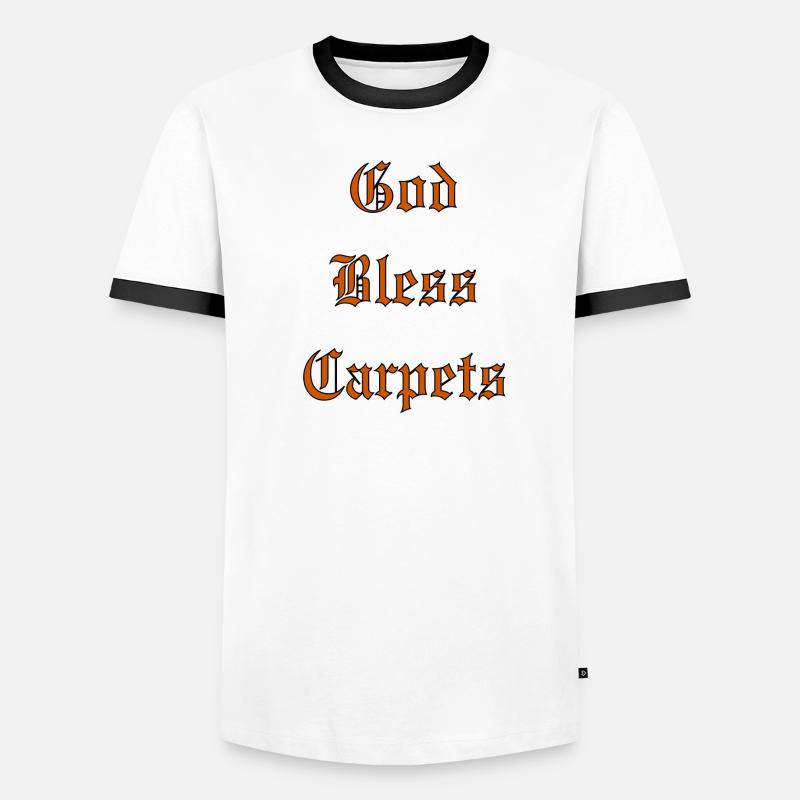GodBlessCarpets Männer Kontrast-T-Shirt