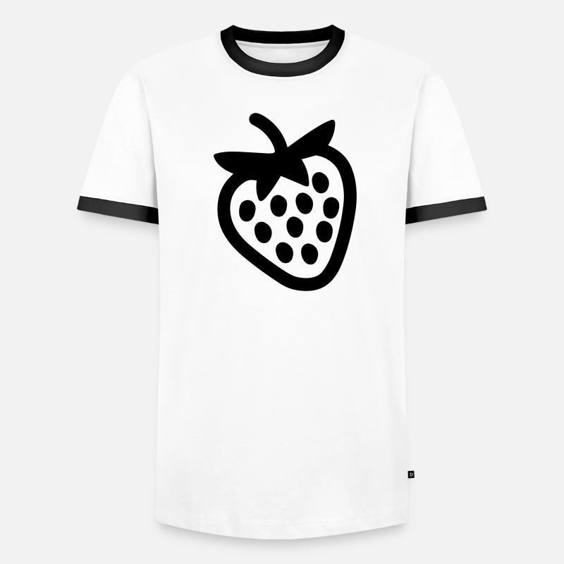 strawberry Men's Ringer Shirt