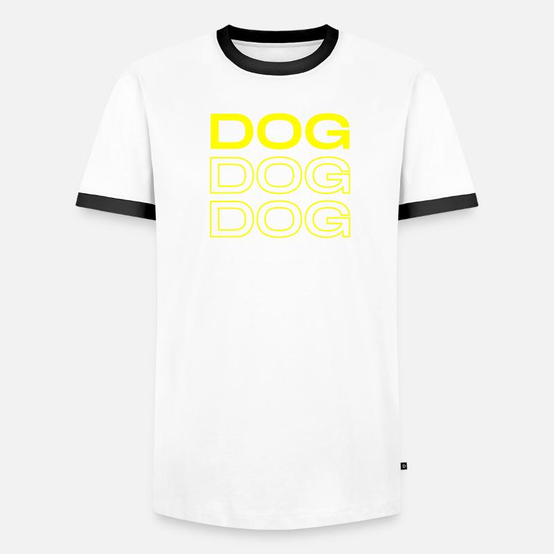 Three-dimensional Men's Ringer Shirt