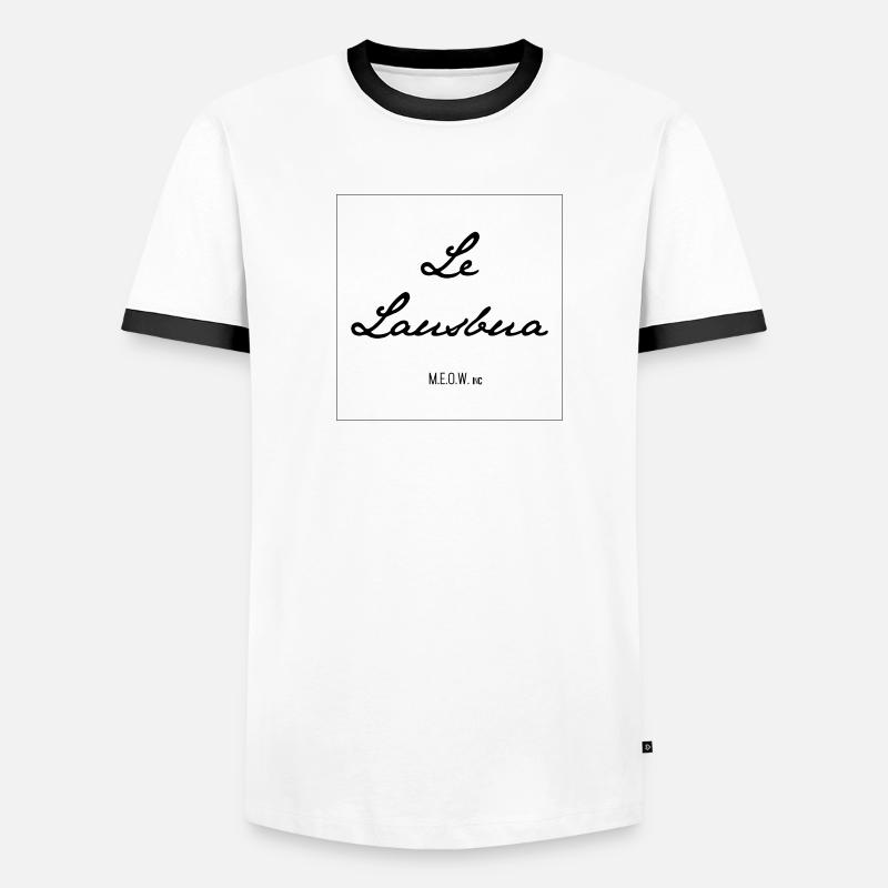 Le Lausbua T-shirt contrasté Homme
