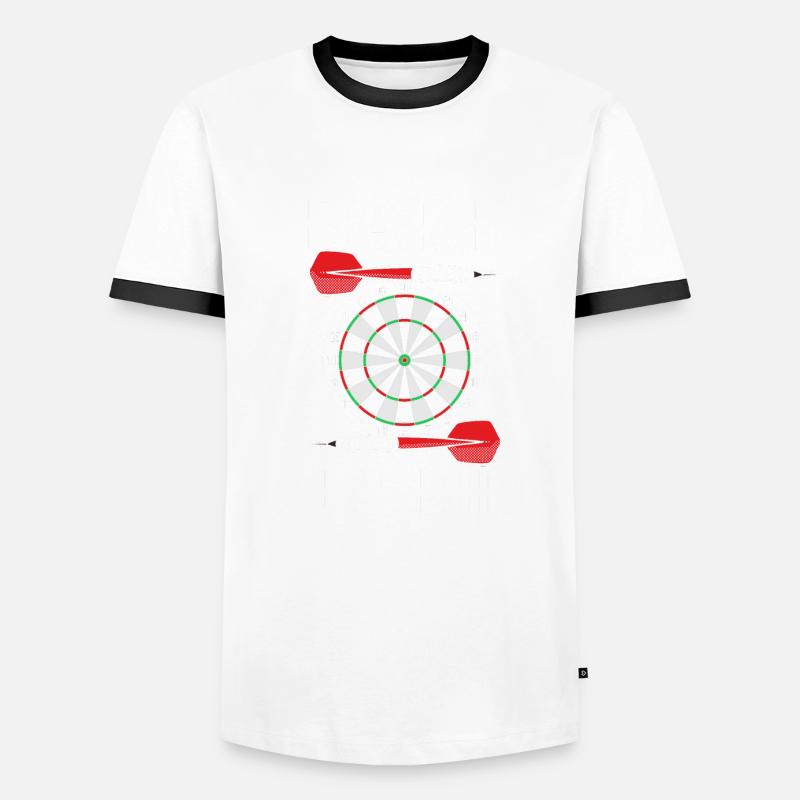 Joueurs de fléchettes Joueurs de fléchettes T-shirt contrasté Homme