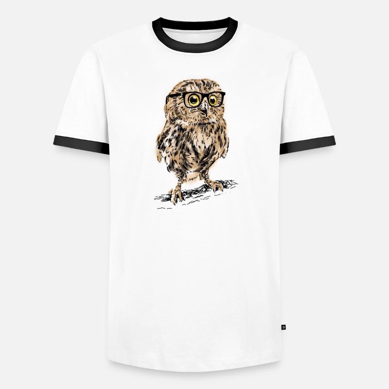 AD Owl T-shirt contrasté Homme