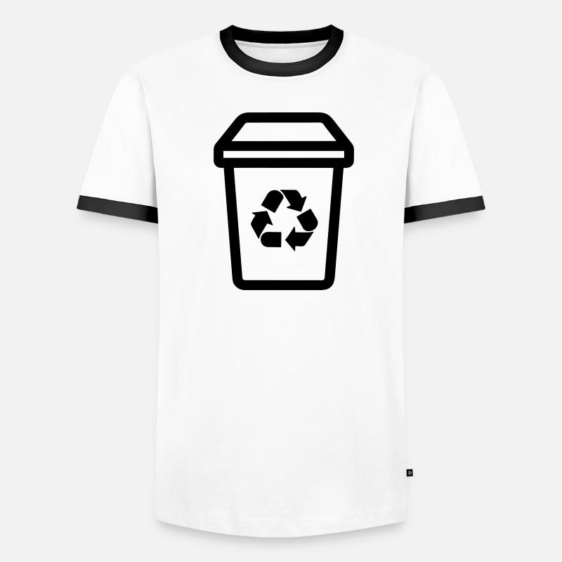 dustbin Men's Ringer Shirt