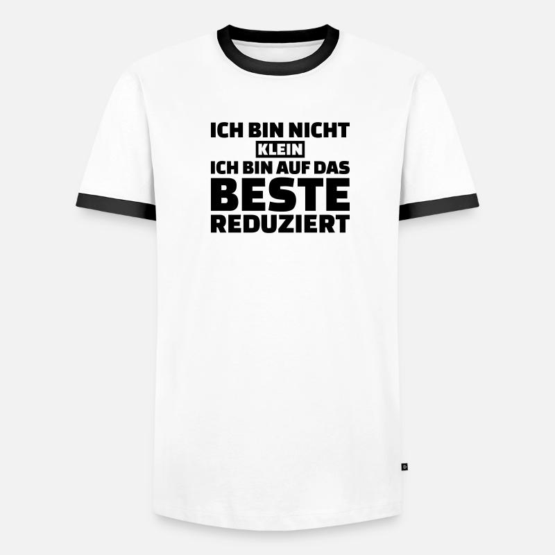 Klein Männer Kontrast-T-Shirt