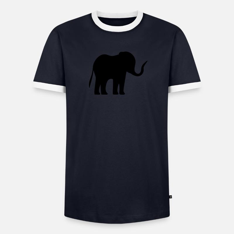 elephant Men's Ringer Shirt