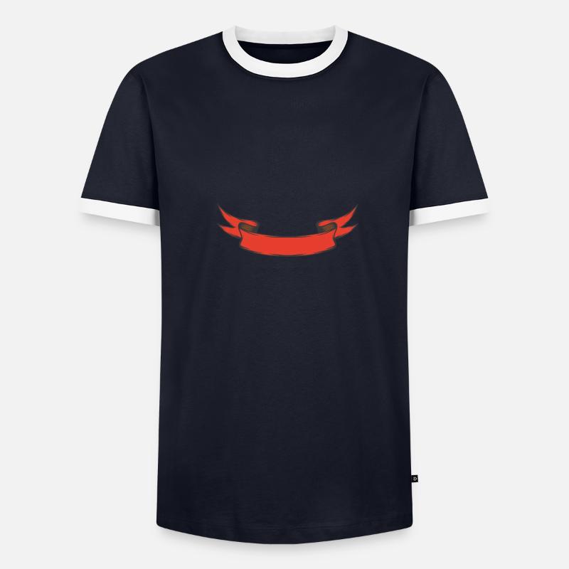 Bannière T-shirt contrasté Homme