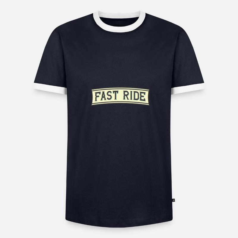 Trajet rapide T-shirt contrasté Homme