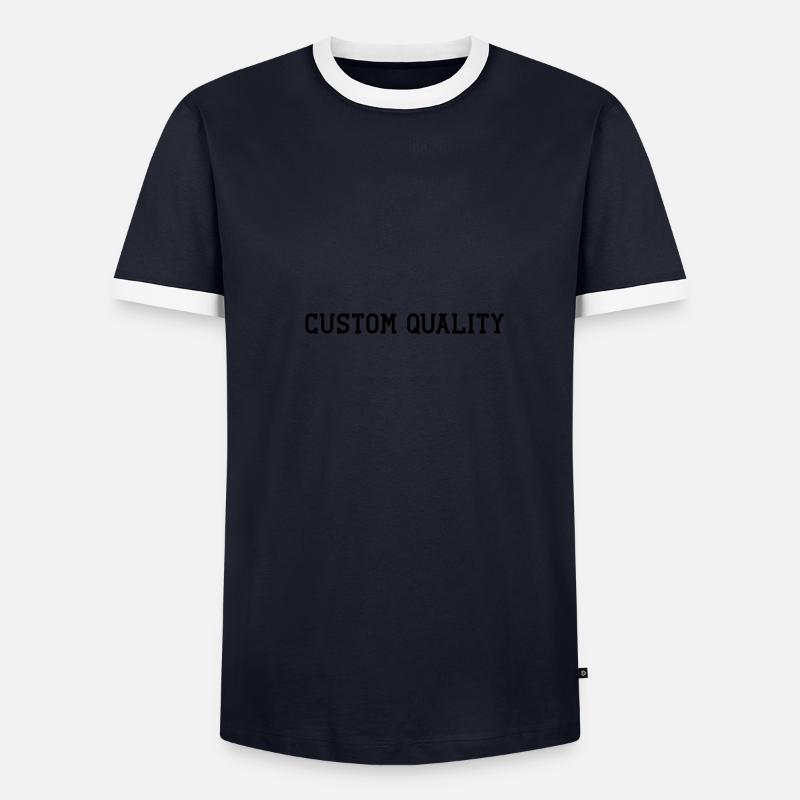Custom Quality Men's Ringer Shirt