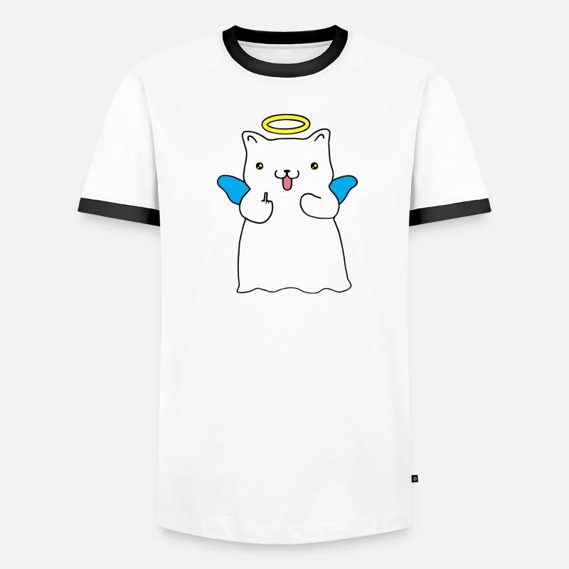 Mischievous angel Men's Ringer Shirt