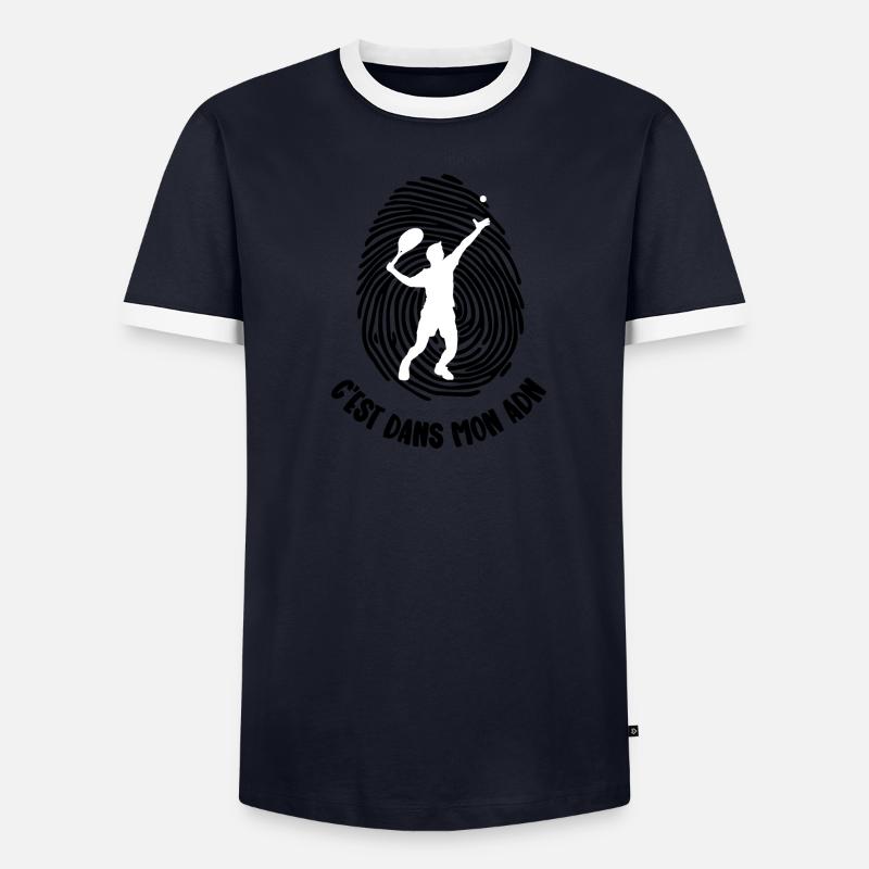 mon adn T-shirt contrasté Homme