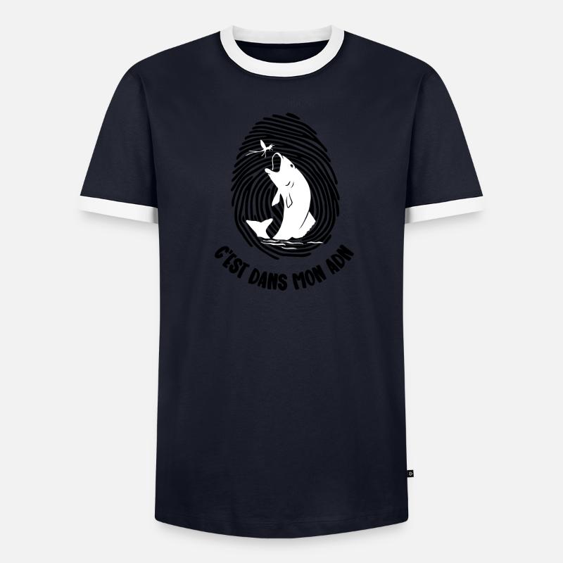 mon adn T-shirt contrasté Homme