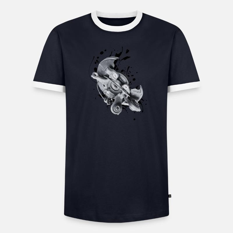 L’articulation de direction: stabilité et durabilité 2 T-shirt contrasté Homme