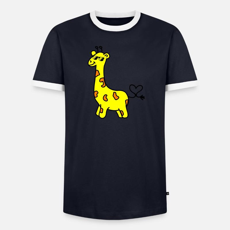 giraffe cool Men's Ringer Shirt