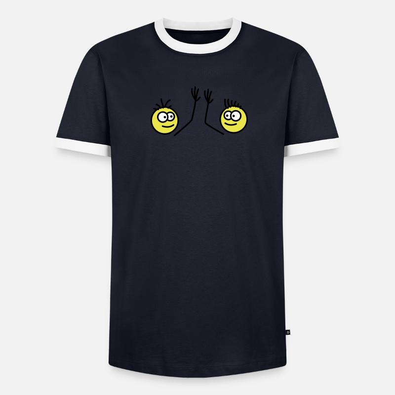 Bros T-shirt contrasté Homme