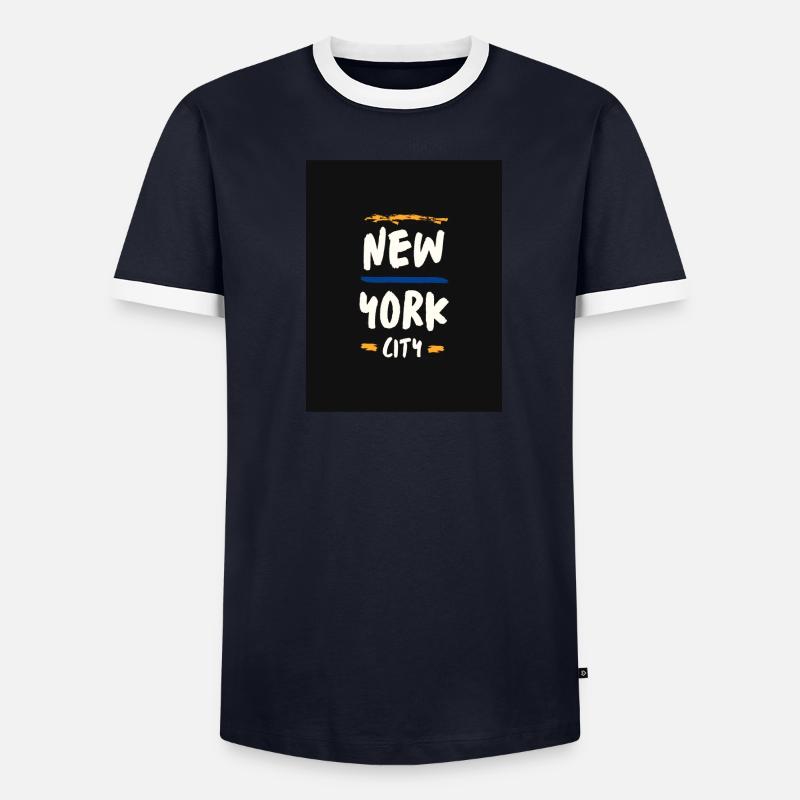 8724F485 39B4 4D76 8B7C B6FB58D6292D Männer Kontrast-T-Shirt